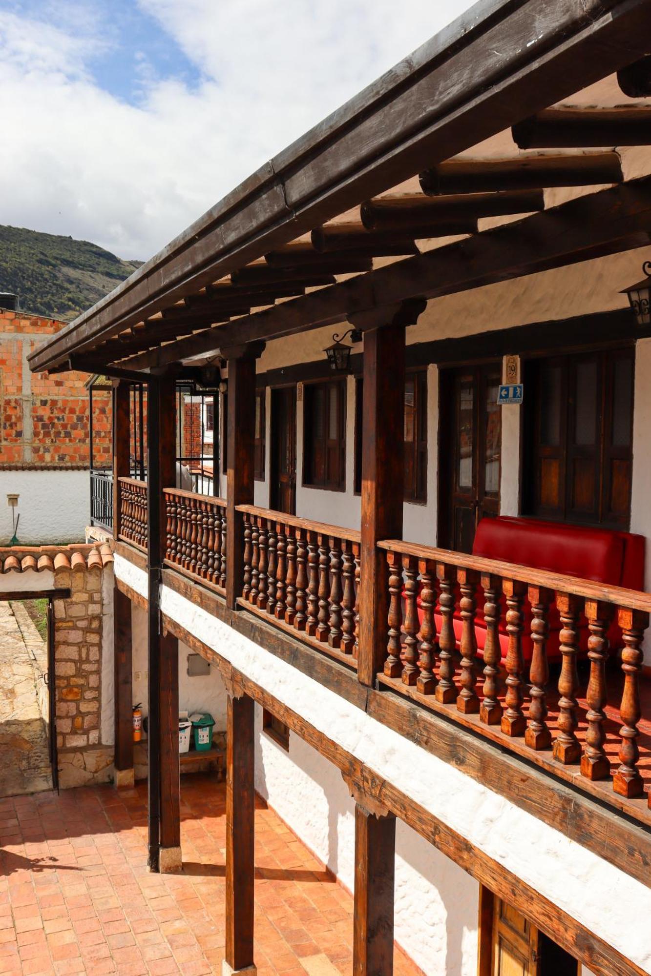 Casona Quesada Hotel Suesca Buitenkant foto