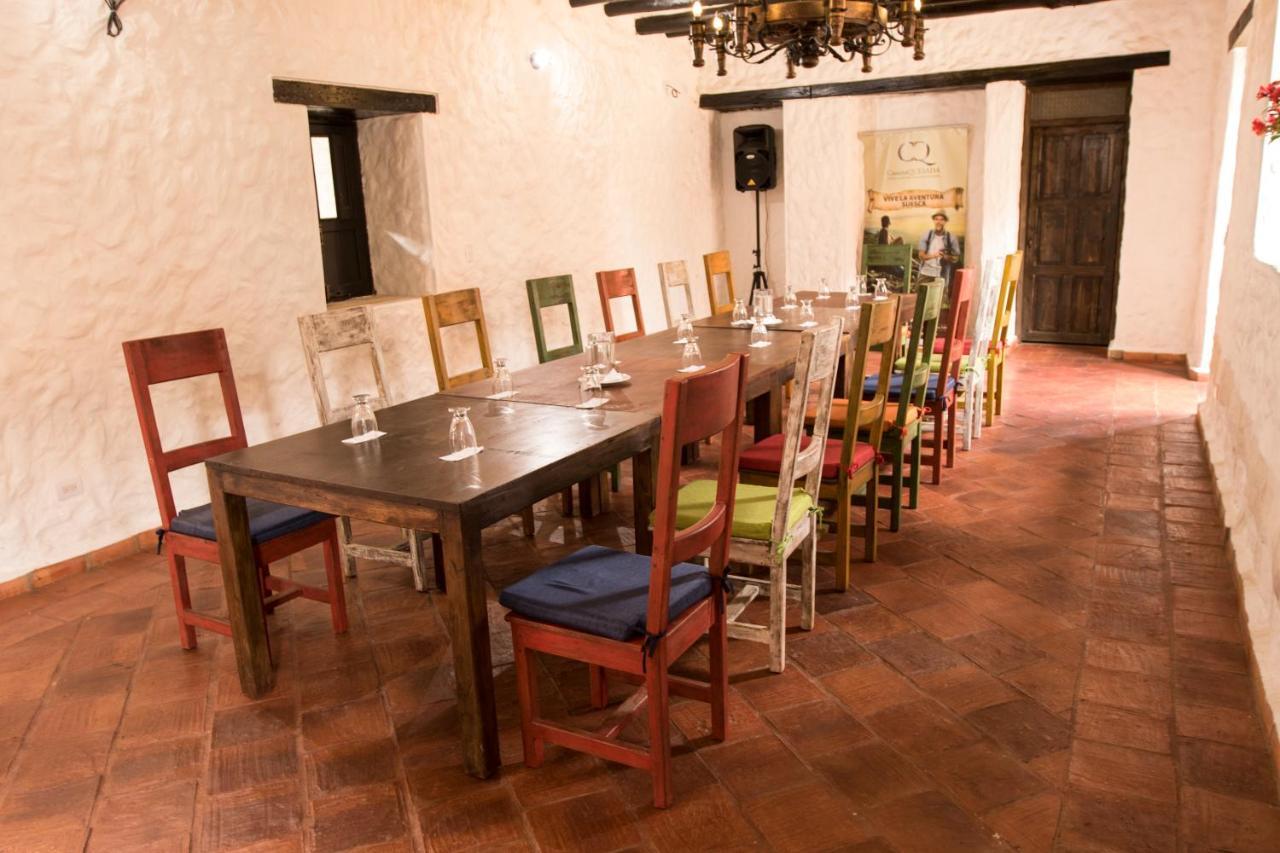 Casona Quesada Hotel Suesca Buitenkant foto